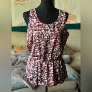 Black Rainn Multicolor Patterned Blouse